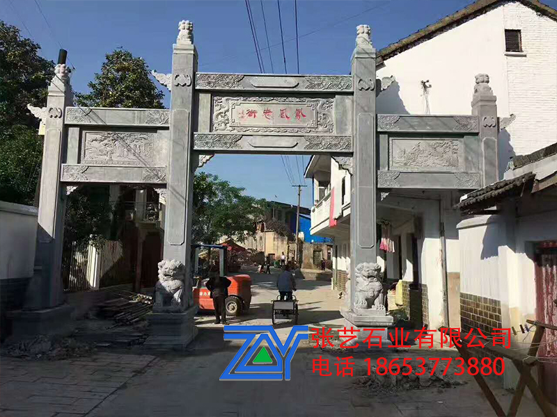 石雕牌樓牌坊