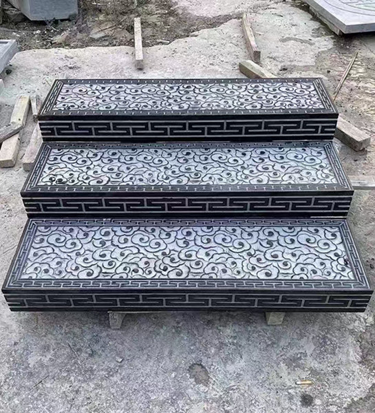 祥云踏步石臺階
